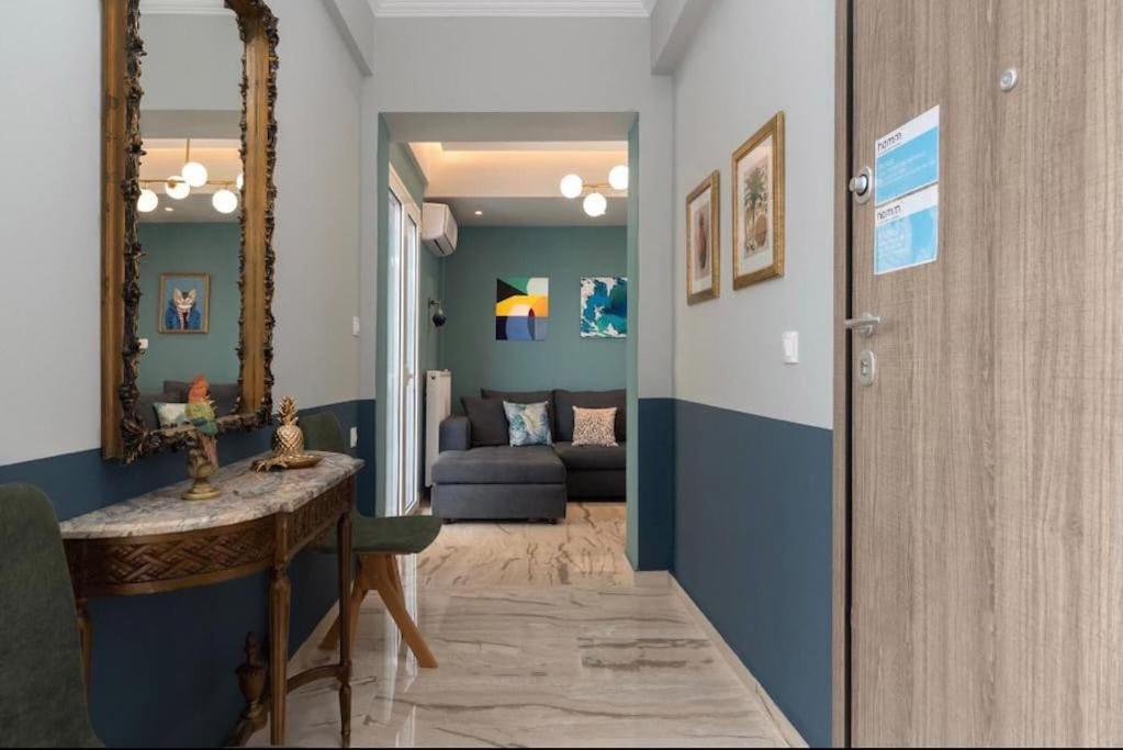 Artistic Apt In Vibrant Gazi With Large Terrace By Ghh Athens Luaran gambar